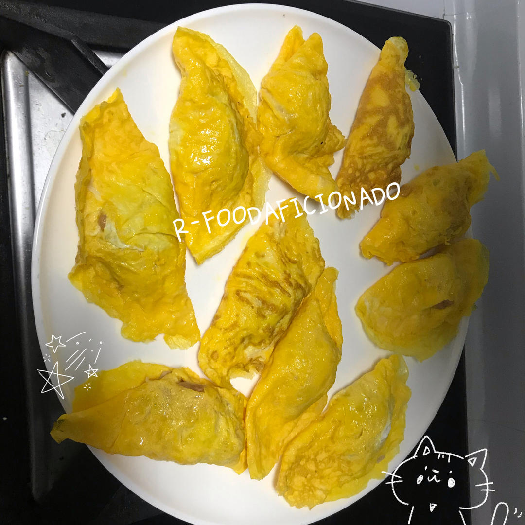 荠菜芝士蛋饺【曼食快语】