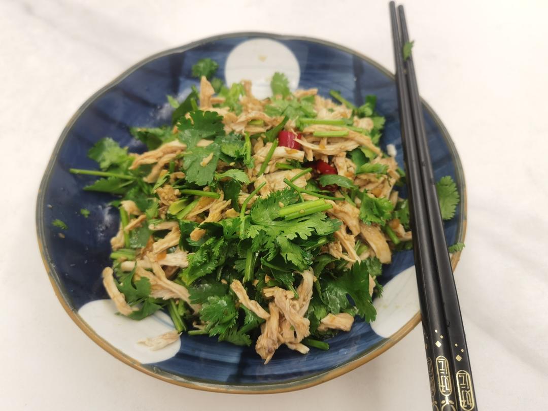 鸡胸肉这样做巨好吃❗️凉拌鸡丝😋低脂高蛋白