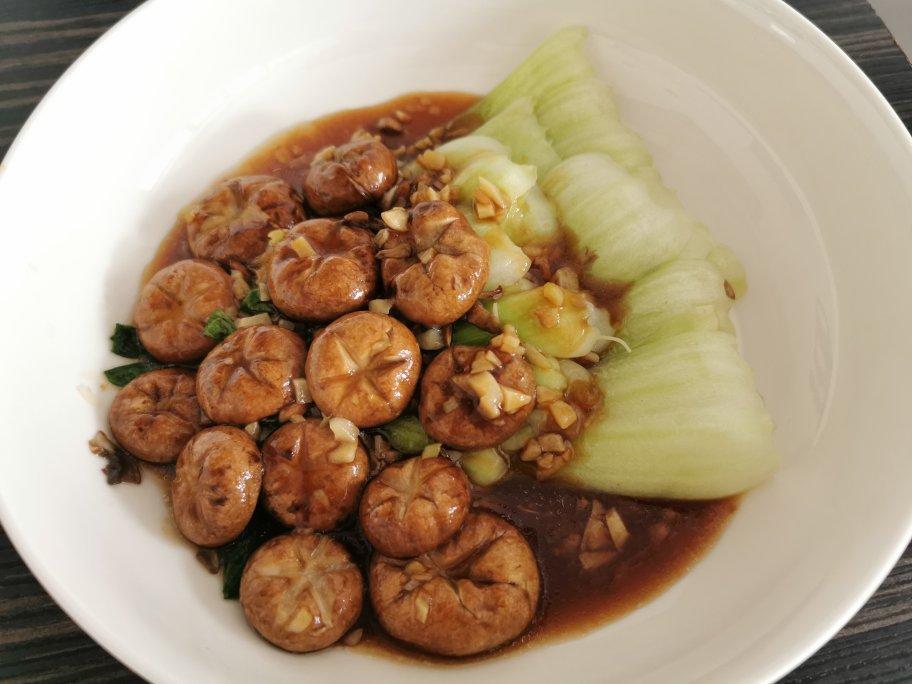 蚝油香菇小油菜