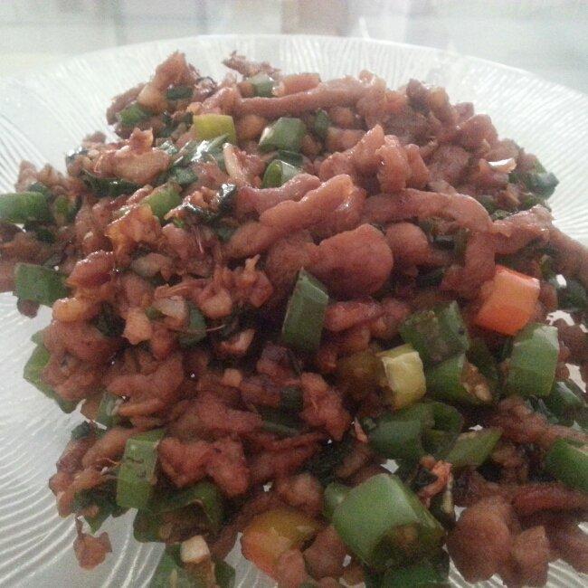 农家小炒肉(减脂版)的做法