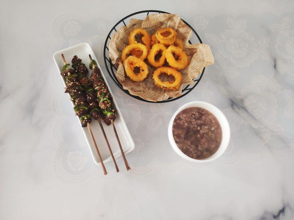 家常小吃——酥炸鱿鱼圈