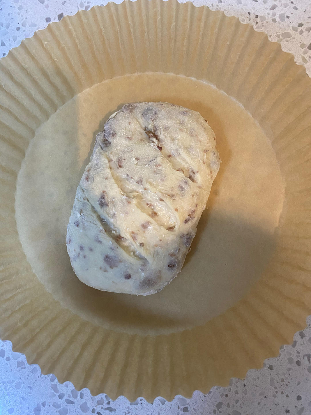 空气炸锅黑芝麻红枣欧包（免揉无油）