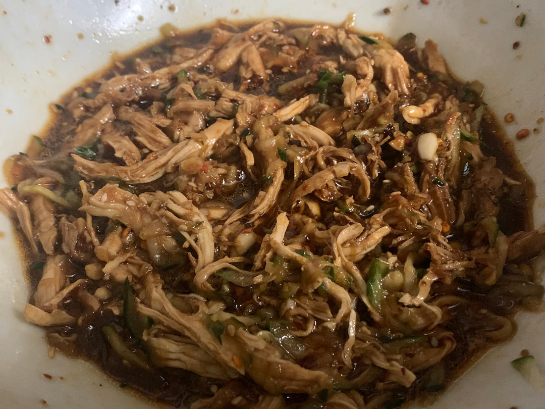 减脂餐 | 凉拌鸡胸肉