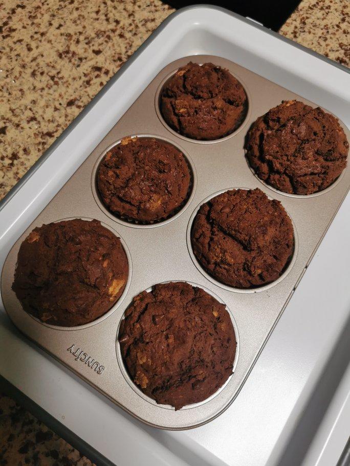 奶酪浓郁巧克力马芬（日式直角6连模具）