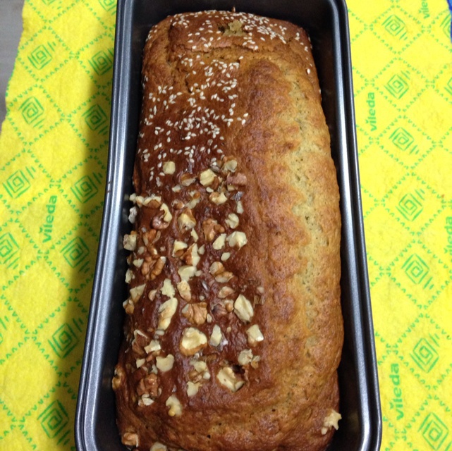 星巴克香蕉核桃蛋糕（Banana loaf）