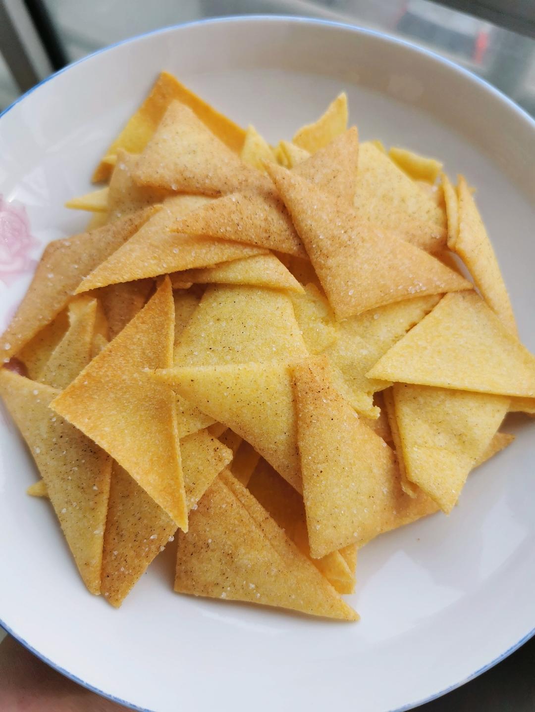 烤玉米片、健康低卡零食、追剧标配😄