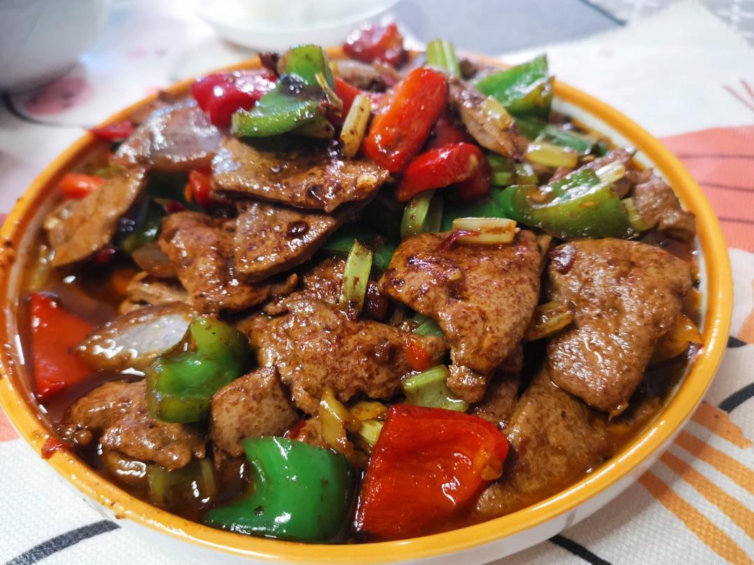 重口味的看过来--爆炒猪肝