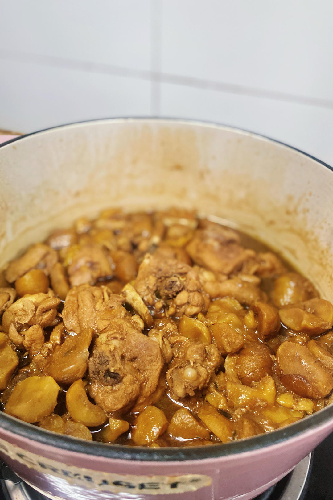 【栗子烧鸡】鸡肉都给你吃，栗子归我~