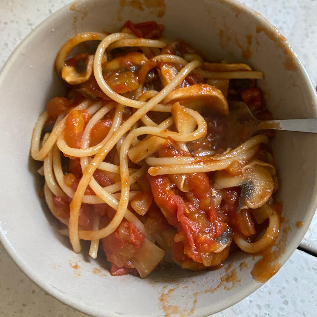 懒人版番茄意面