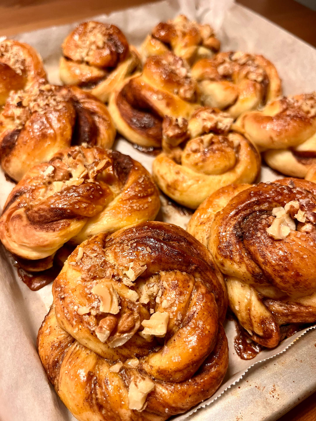 瑞典肉桂卷（附鲜酵母、活性干酵母、即时酵母用量换算公式）