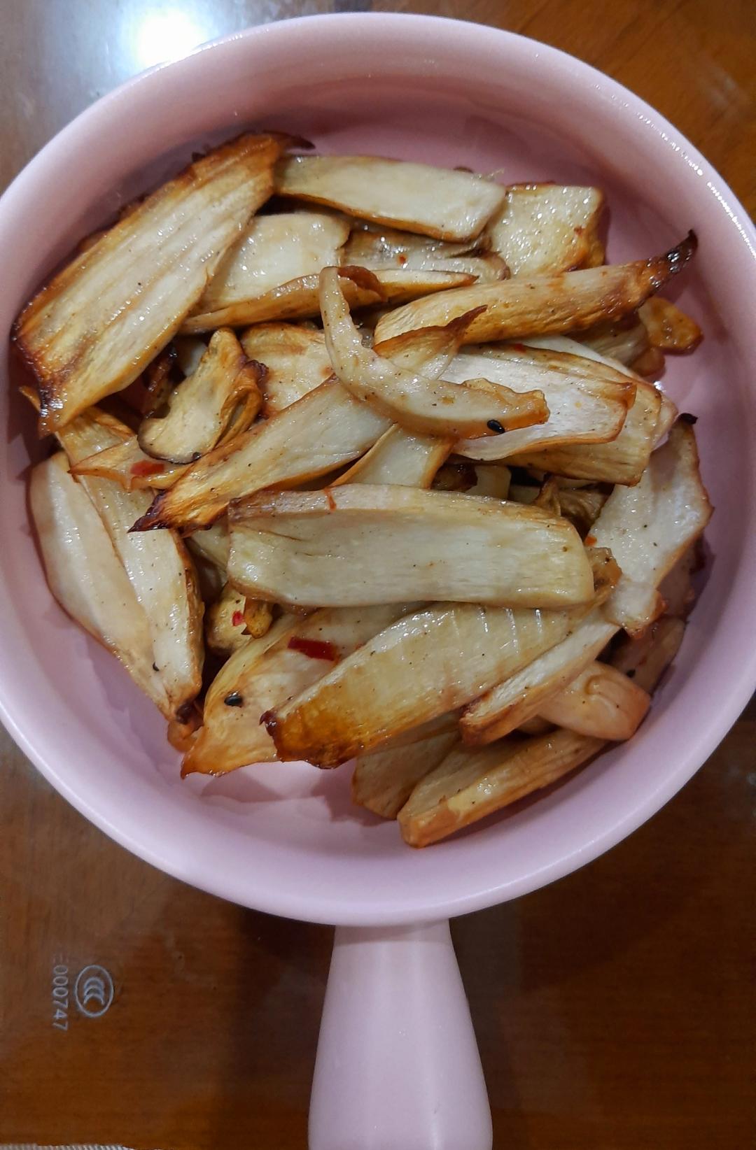 空气炸锅炸杏鲍菇