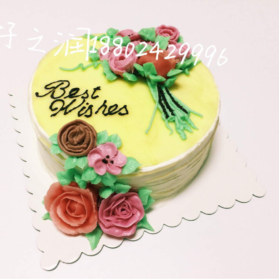 韩花豆沙奶油花（可以做无色素的漂亮花花）