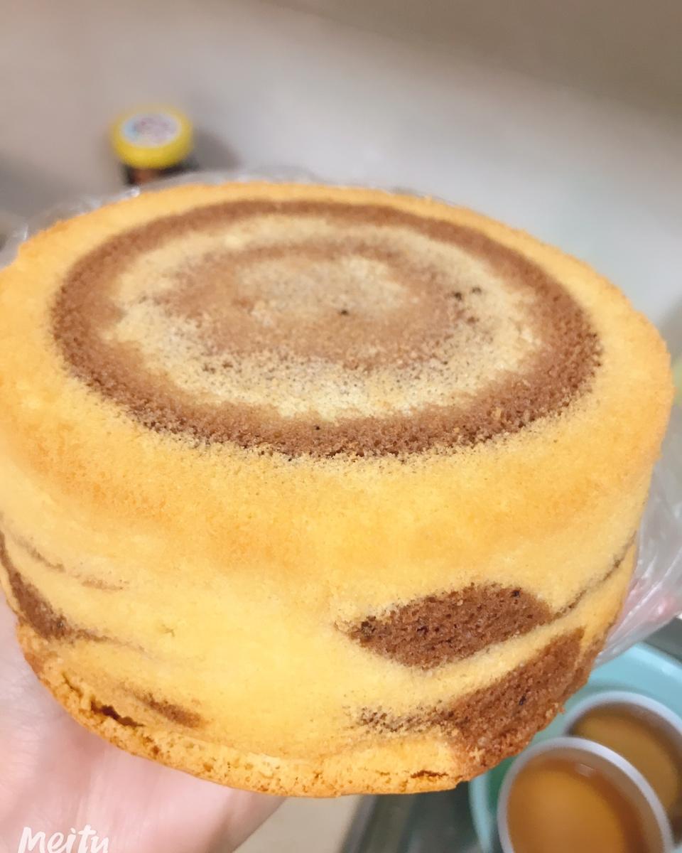 8寸可可戚风蛋糕