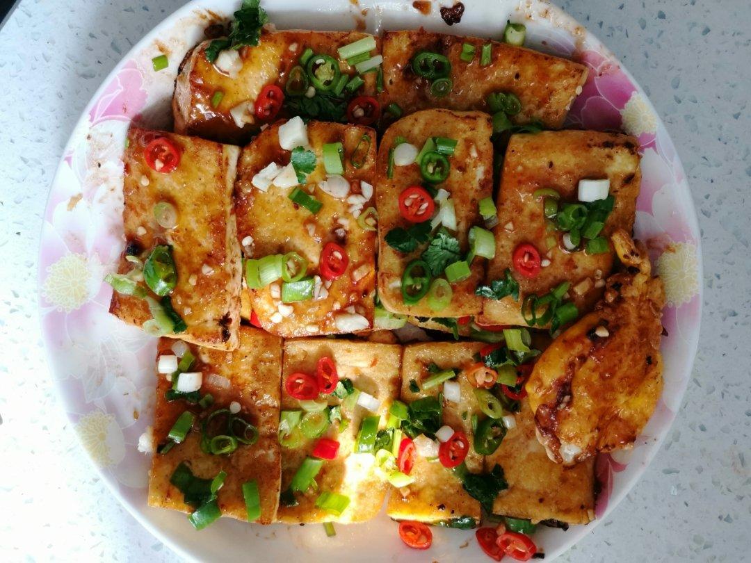 家常铁板煎豆腐