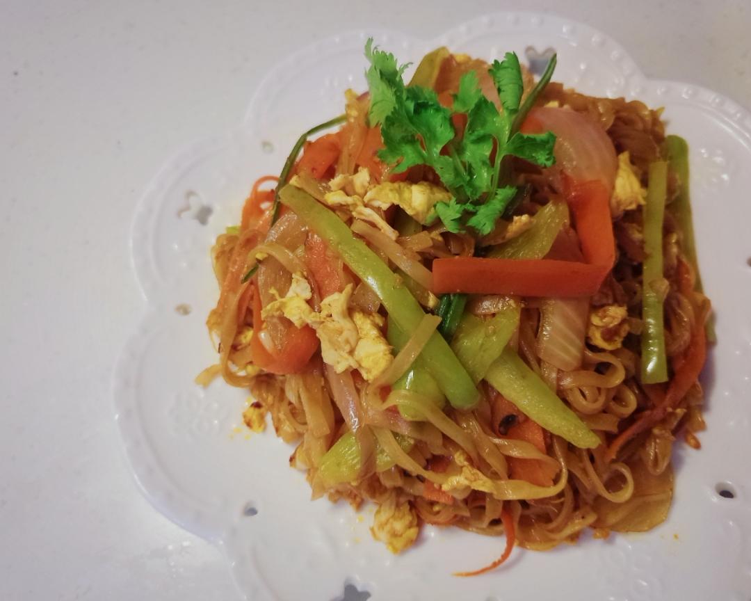 泰式虾酱炒粉 简单快捷美味家常版