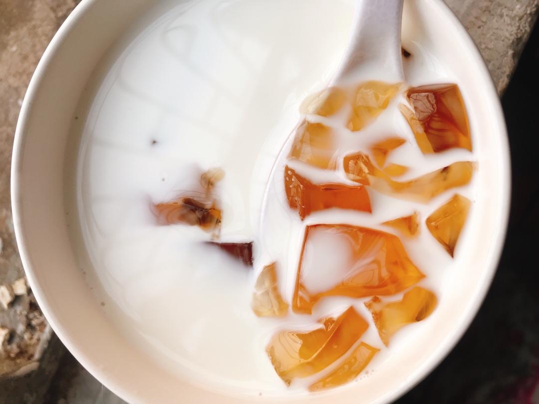 白桃乌龙茶冻