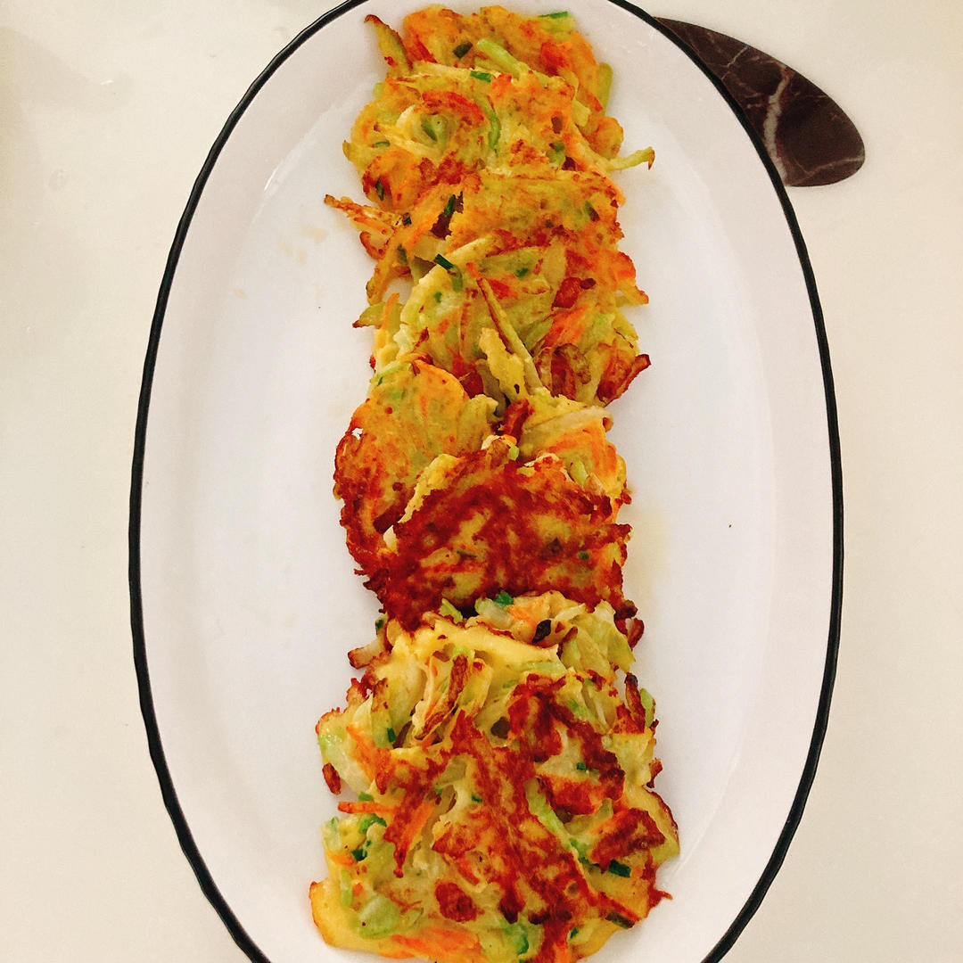 小吃糕点-蔬菜鸡蛋饼