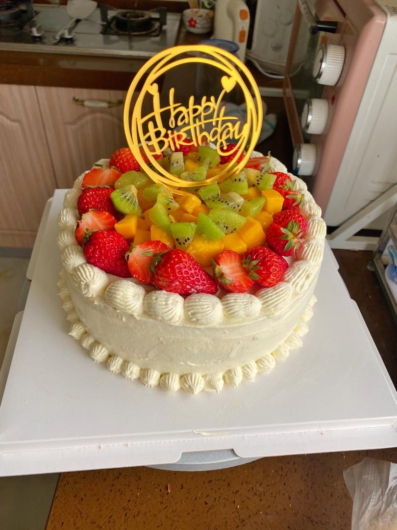 8寸水果生日蛋糕