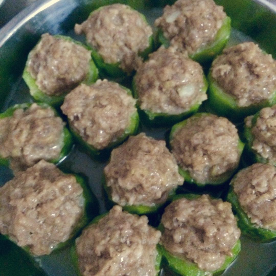 丝瓜酿肉丸