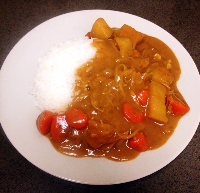 日式鸡肉咖喱饭