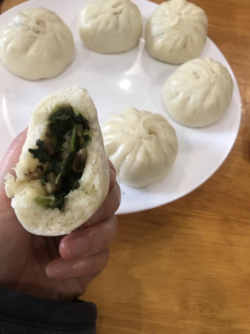 吃过最好吃的香菇菜包