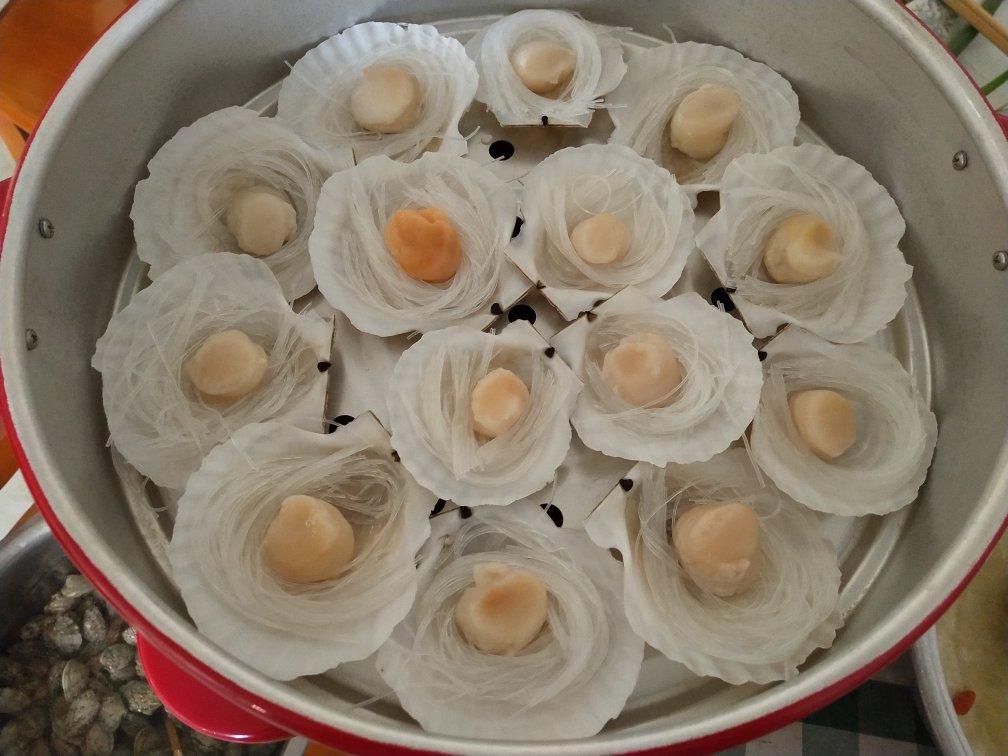 蒜蓉粉丝蒸扇贝