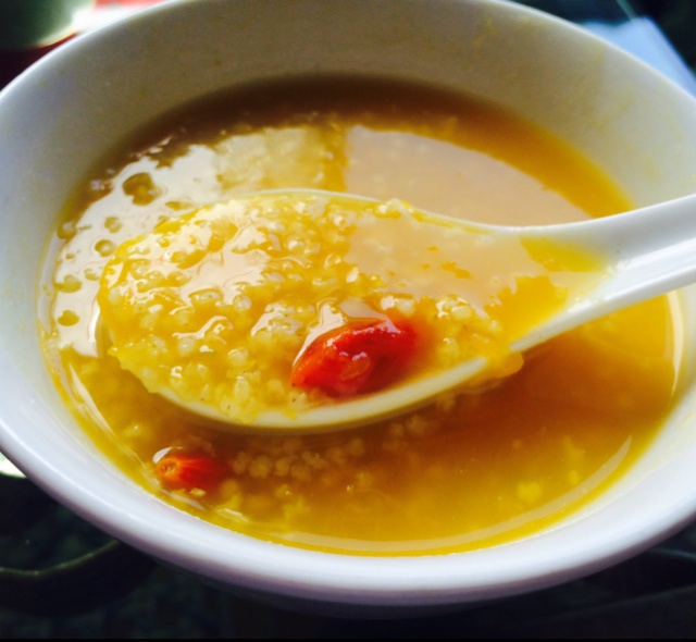 南瓜小米粥
