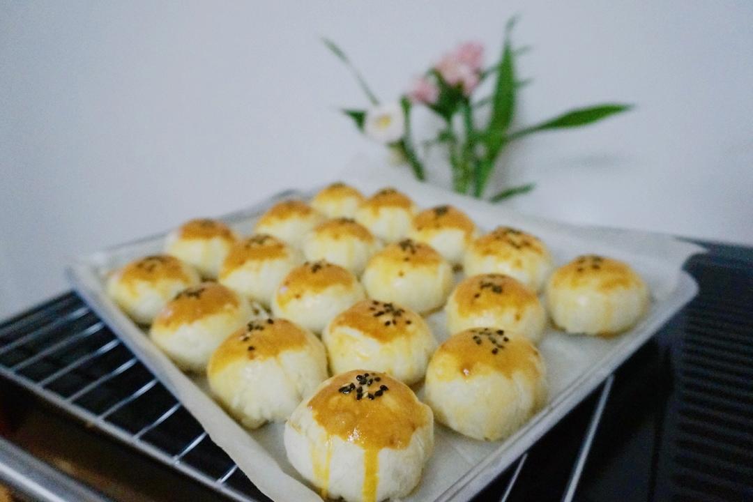 玉米油版蛋黄酥