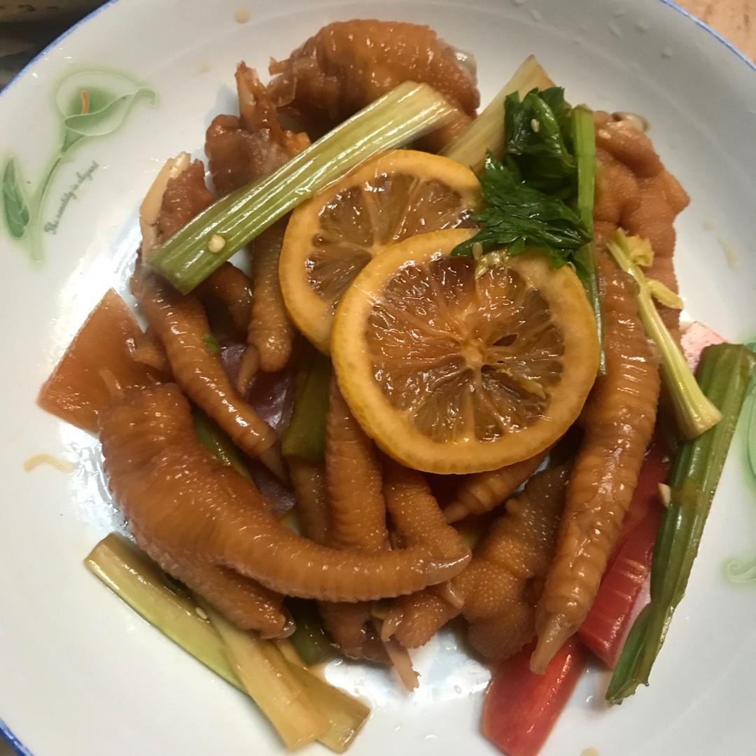 xu花花做的网红泡椒凤爪