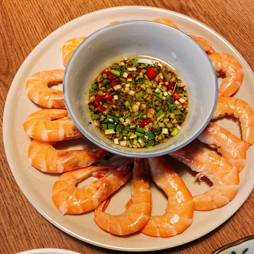 无敌白灼虾蘸料