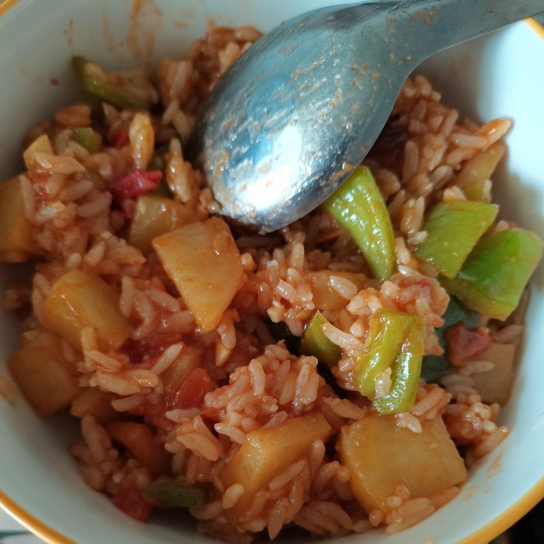 简单美味番茄肥牛土豆拌饭❗️连吃几天也不怕
