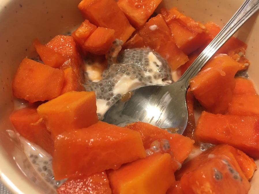 木瓜奇亚籽酸奶碗