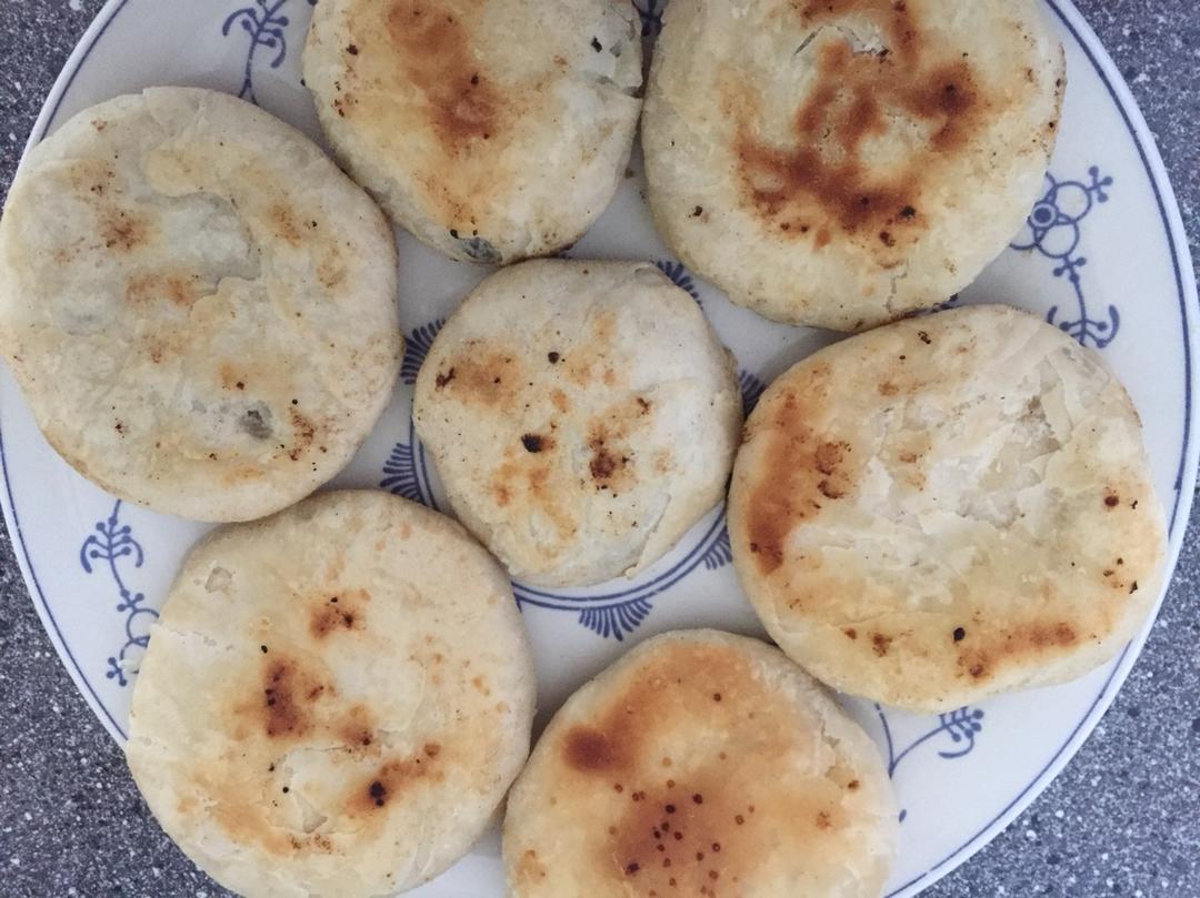 发面油酥小糖饼