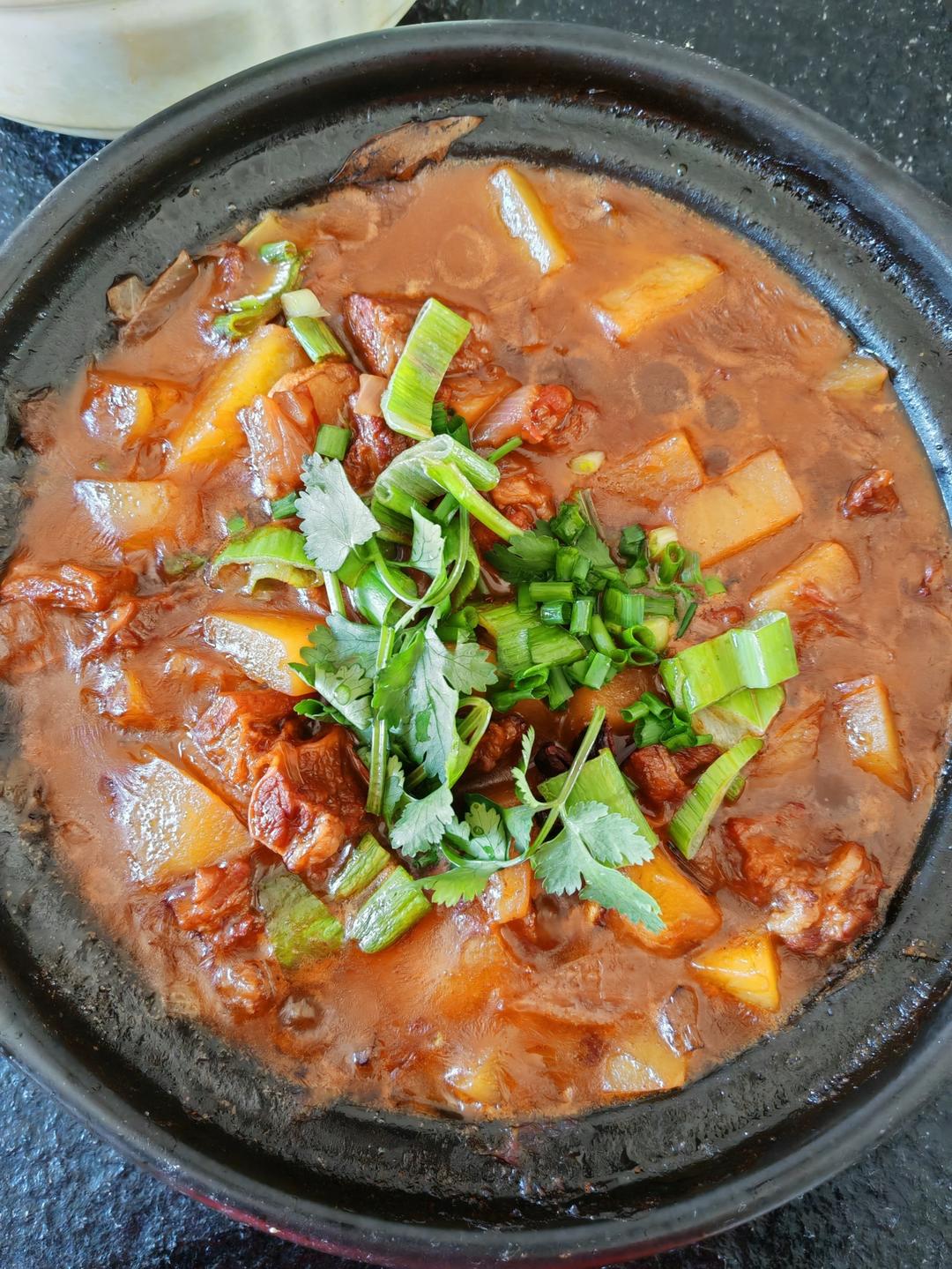 番茄土豆炖牛腩