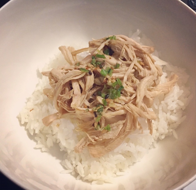 0o淡蓝o0做的嘉义鸡肉饭