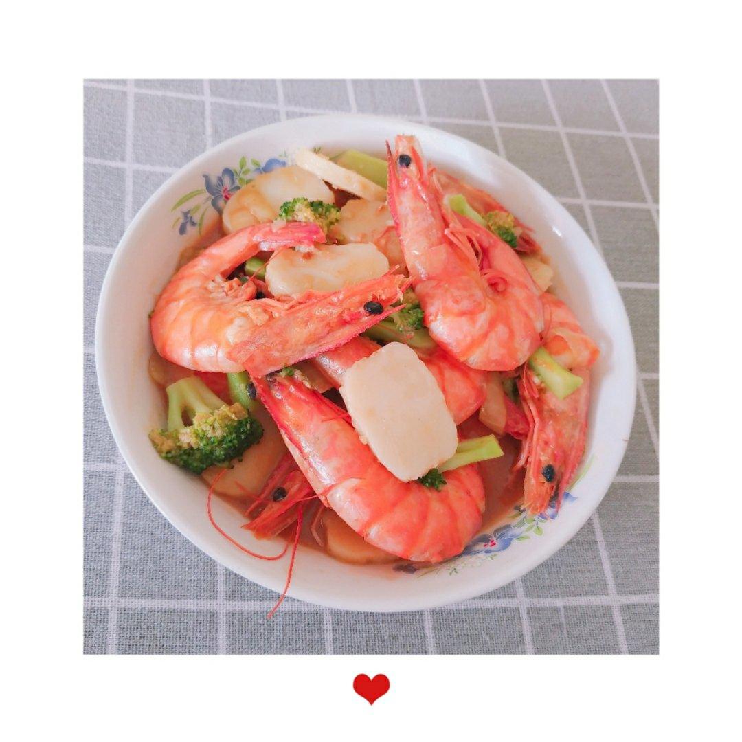 #秋季保胃战#鲜虾年糕煲