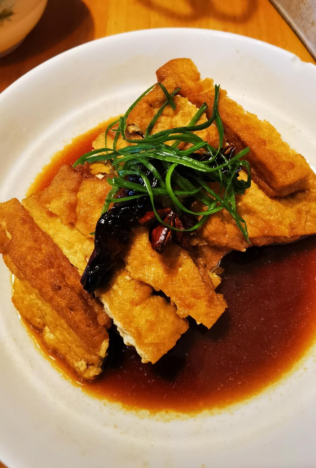 五香卤豆腐