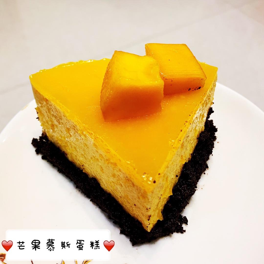 ㊙️无需烤箱❗️零失败芒果酸奶慕斯❗️入口即化