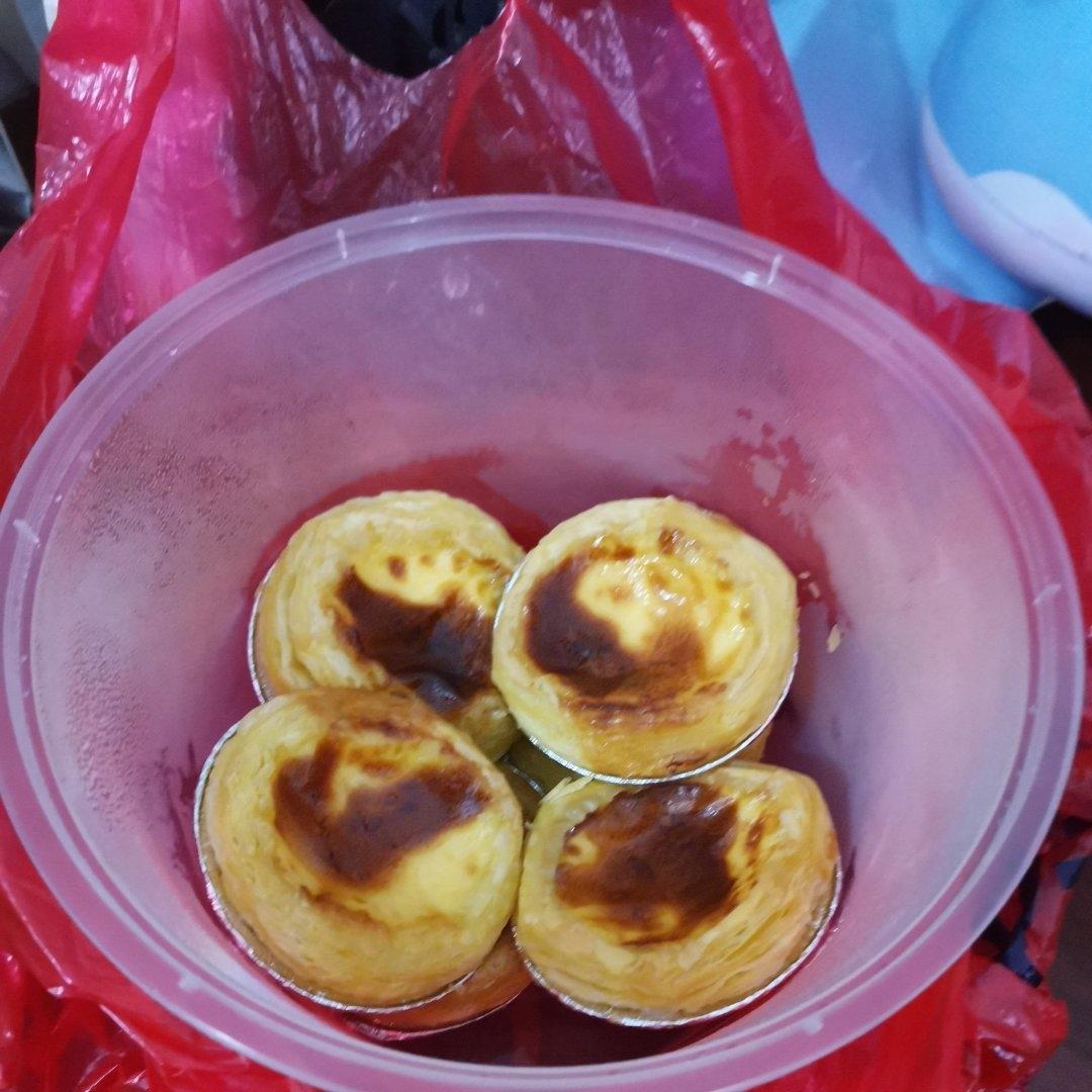 空气炸锅版全蛋葡式蛋挞『秒杀KFC』悠伴空气炸锅