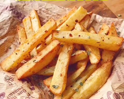 无油空气炸锅薯条的做法