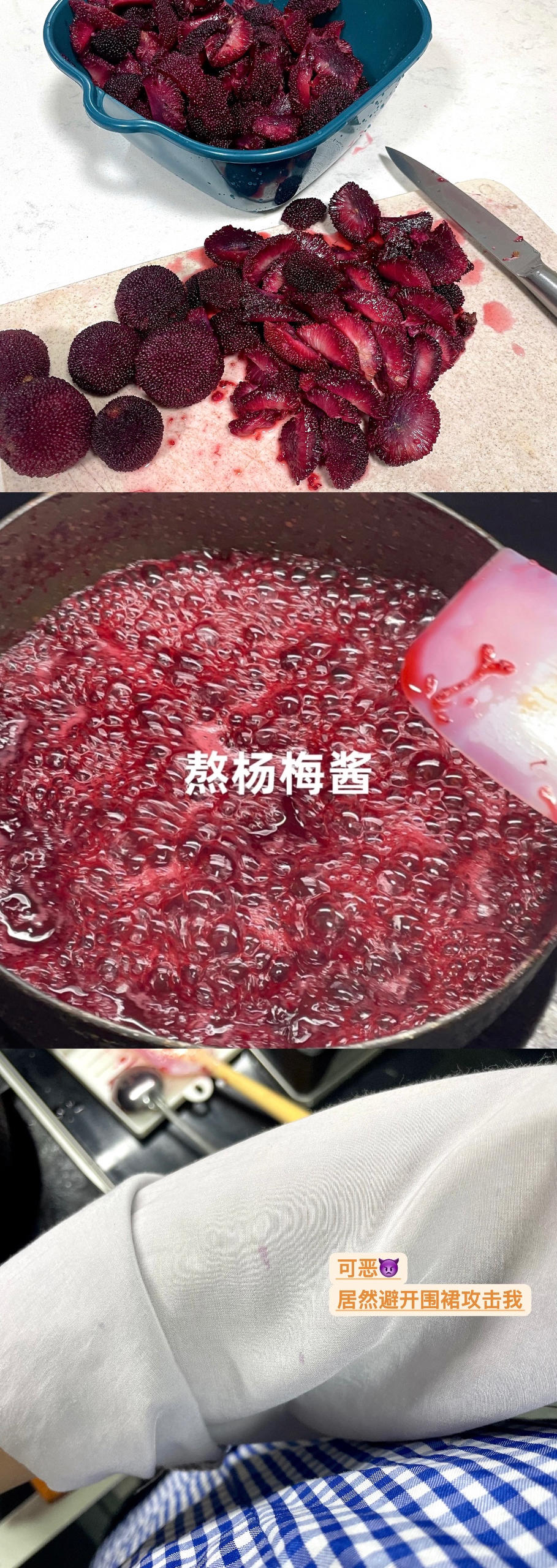 夏日限定杨梅奶油蛋糕