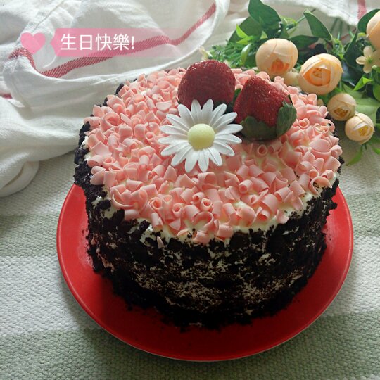 小云-1做的松软无比戚风蛋糕(7寸)