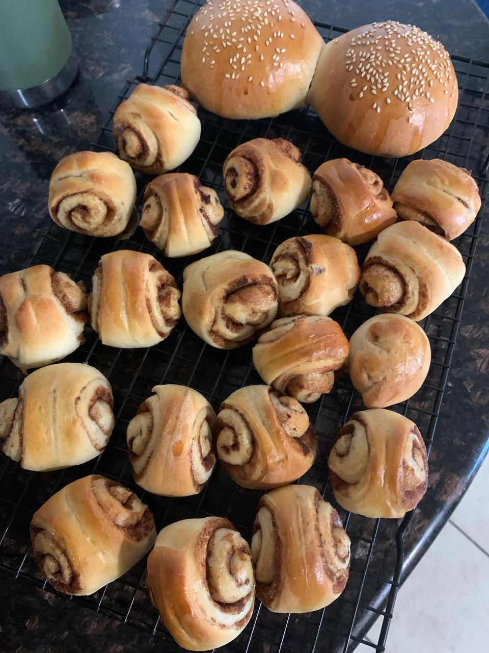 不用揉面的肉桂卷