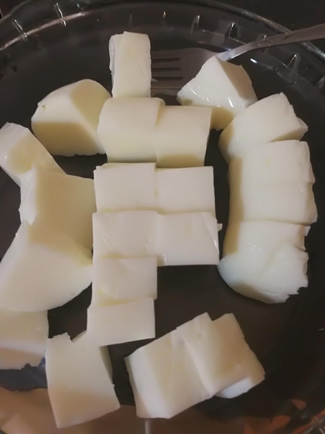 椰子奶糕（附上脆炸鲜奶做法）