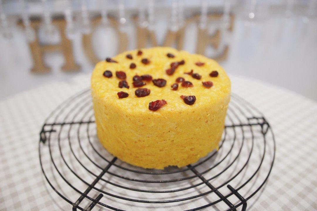 南瓜蔓越莓发糕