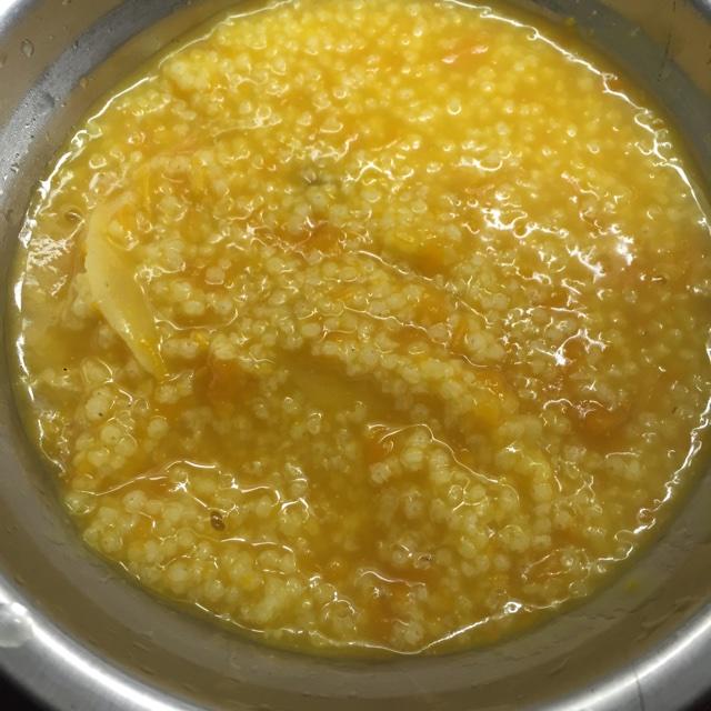 南瓜小米粥