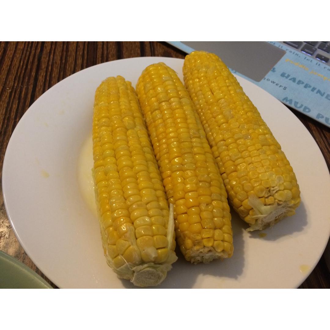 微波炉烤玉米