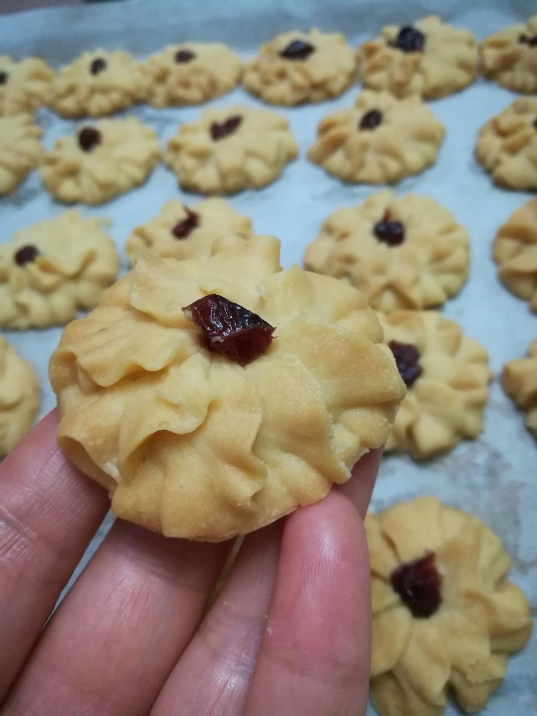 蔓越梅樱花曲奇