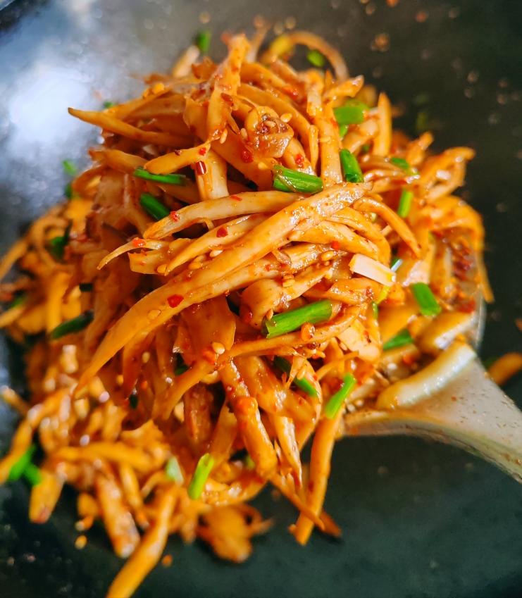 干煸杏鲍菇