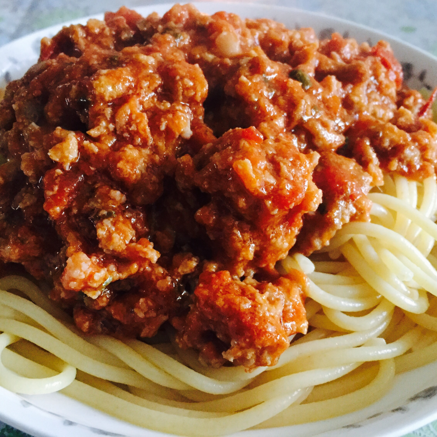 番茄肉酱意面
